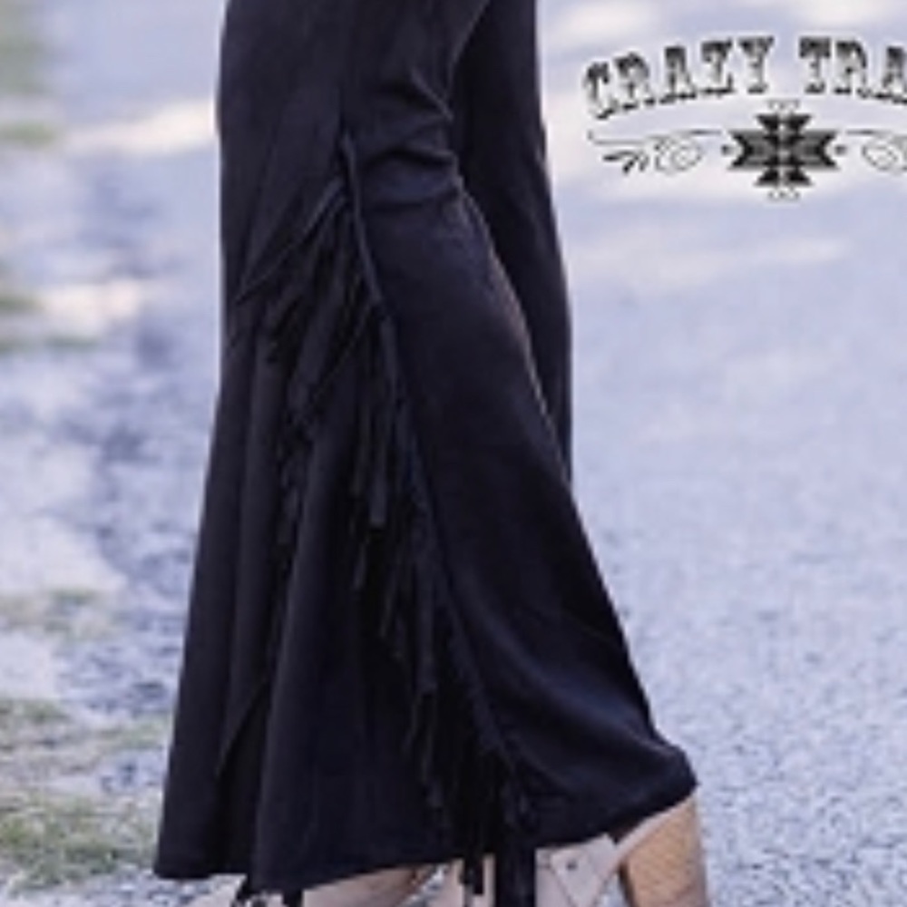 Crazy train fringe pants